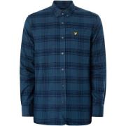 Overhemd Lange Mouw Lyle &amp; Scott Tonaal Geruit Flanellen Overhemd