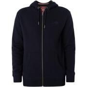 Sweater Superdry Essentiële hoodie met logorits