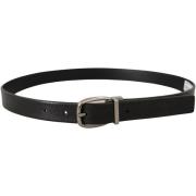 Riem D&amp;G Heren Leren Riem - Zwart