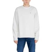 Sweater Tommy Hilfiger Effen beige sweatshirt met lange mouwen