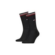 Sokken Tommy Hilfiger 2 Pack Flag Small Logo Socks Black