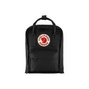 Rugzak Fjallraven FJÄLLRÄVEN Kanken Mini Backpack - Black