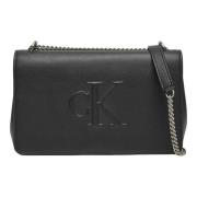 Tas Calvin Klein Jeans SCULPTED EW FLAP25 DEBOSS K60K612727