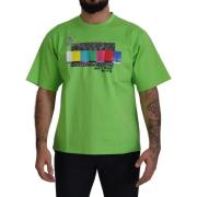 T-shirt D&amp;G Don't Stop Dreaming Groen T-Shirt