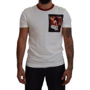 T-shirt D&amp;G T-shirt met ronde hals en logoprint