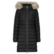 Donsjas Tommy Jeans TJW ESSENTIAL HOODED DOWN COAT