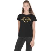 T-shirt Love Moschino Katoenen Spandex T-Shirt