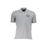 T-shirt La Martina grijs poloshirt voor heren