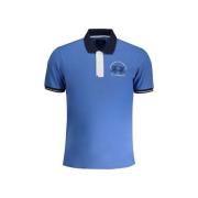 T-shirt La Martina blauw poloshirt voor heren