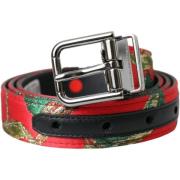 Riem D&amp;G riem met bloemenpatroon voor dames