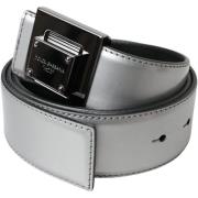 Riem D&amp;G Metalen gesp lederen riem