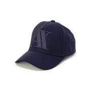 Hoed EAX Heren AX Logo Baseball Cap Navy