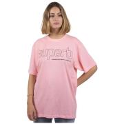 T-shirt Korte Mouw Superb 1982 HK150PKN-SUPERBLINE-ROSA