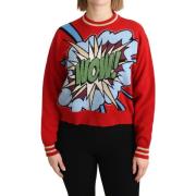 Sweater D&amp;G Gebreide kasjmier cartoon top trui