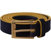 Riem D&amp;G Suede metalen gespriem met logo