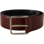 Riem D&amp;G Kalf Lakleer Logo Taille Gesp Riem