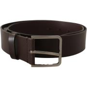 Riem D&amp;G bruine leren riem voor heren