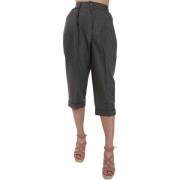 Broek D&amp;G Geplooide wollen cropped broek