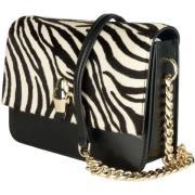 Schoudertas Roberto Cavalli Crossbodytas van kalfsleer