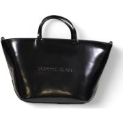 Tas Tommy Hilfiger Tommy Jeans Shiny Tote Bag Zwart