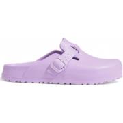 Instappers Birkenstock Rubberen instappers in Liliac