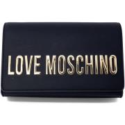 Tas Love Moschino Zwarte Leren Portemonnee