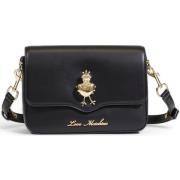 Tas Love Moschino Zwarte polyurethaan designer tas