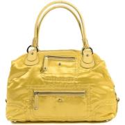 Handtas Tod's Double T Nylon Handtas - Geel