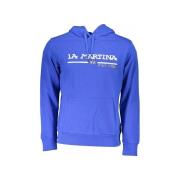 Sweater La Martina Polo Crew Hoodie voor Heren - Blauw