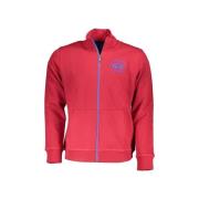 Sweater La Martina Heren Polo Sweatshirt Rood