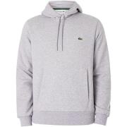 Sweater Lacoste Hoodie Met Geborduurd Logo