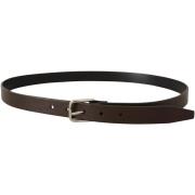 Riem D&amp;G bruine leren riem voor heren