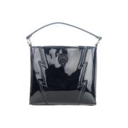 Handtas Philipp Plein Sport Lakleren crossbodytas met verstelbare riem