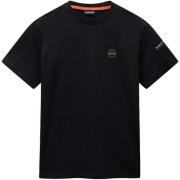 T-shirt Napapijri Badge T-Shirt Black