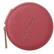 Toilettas MICHAEL Michael Kors Lederen Zip Round Pouch Portemonnee Por...