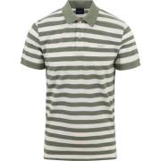 T-shirt Gant Polo Strepen Groen