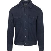 Sweater Blue Industry Overshirt Milano Navy