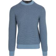 Sweater BOSS Pullover Amercury Blauw