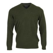 Trui Barbour Essential Lambswool V Neck Sweater