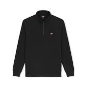 Sweater Dickies Sweat Oakport Quarter Zip - Black