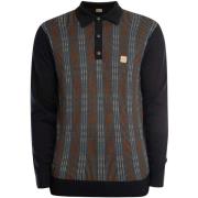 Polo Shirt Lange Mouw Gabicci Dalston Poloshirt met lange mouwen