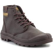 Hoge Sneakers Palladium PAMPA HI COATED 74375-249-M Dark Cocoa