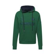 Sweater La Martina Heren Groene Hoodie Polo Crew