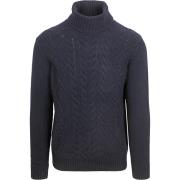 Sweater Suitable Coltrui Cable Wol Navy