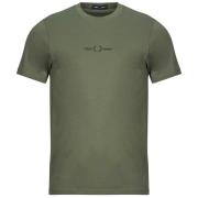 T-shirt Korte Mouw Fred Perry EMBROIDERED