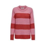 Trui Only Filone Life Knit - Pink Cosmos/Valiant