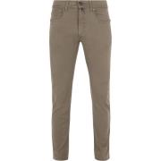 Broek Pierre Cardin Broek Lyon Tapered Taupe