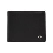 Portemonnee Calvin Klein Jeans METAL CK BIFOLD 5CC W/COIN K50K512294