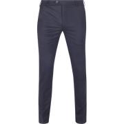 Broek Meyer Chino Bonn Wol Blend Navy