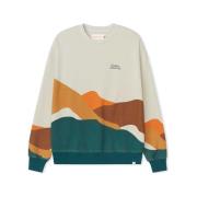 Sweater Rvlt Revolution Printed Crewneck Sweatshirt 2783 - Offwhite